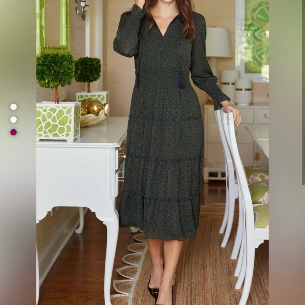 SAIL TO SABLE | Animal Print Midi Dress 🐾